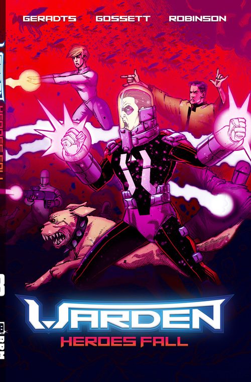 The Warden, Volume 3: Heroes Fall cover